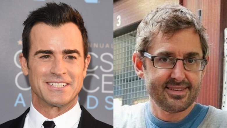 Justin Theroux and Louis Theroux