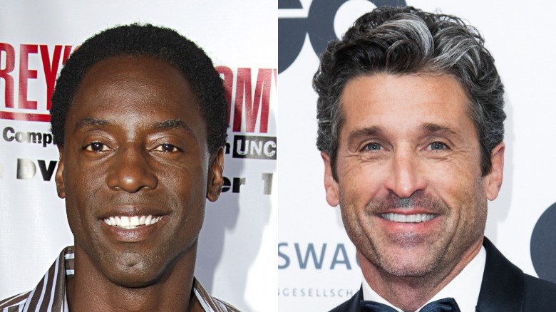 Patrick Dempsey and Isaiah Washington smiling