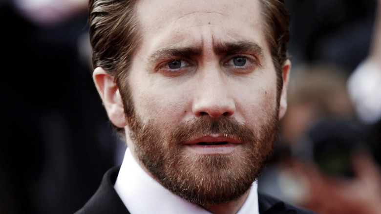 Jake Gyllenhaal gazing