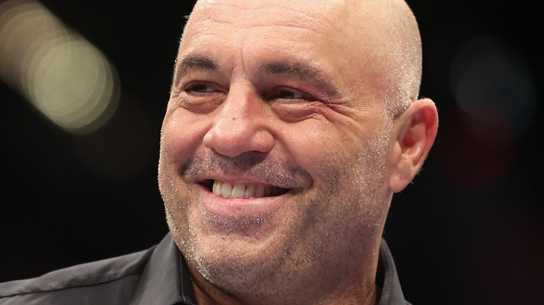 Joe Rogan smiling