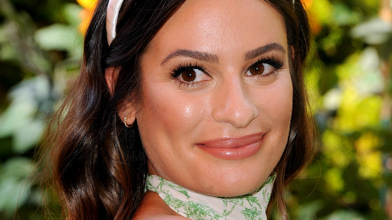 Lea Michele smiling