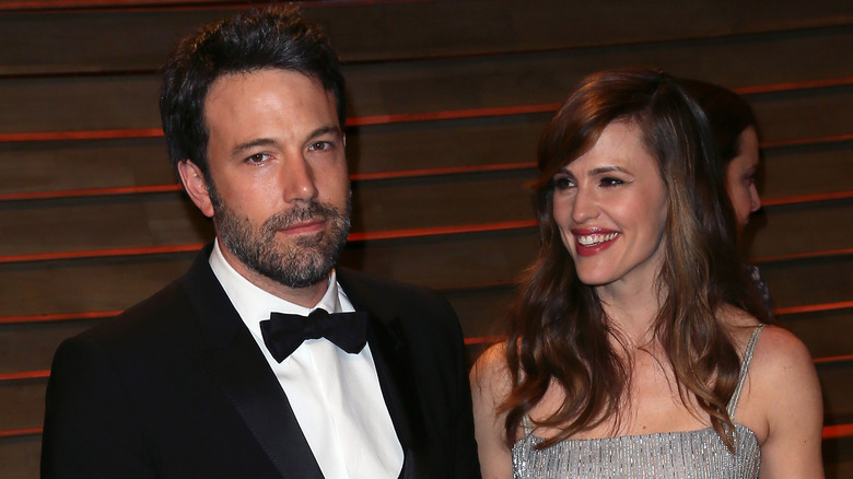 Ben Affleck and Jennifer Garner smiling