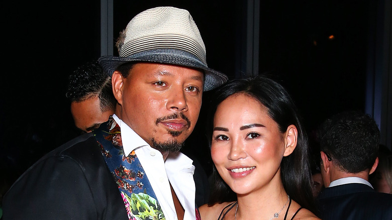 Terrence Howard with Mira Pak