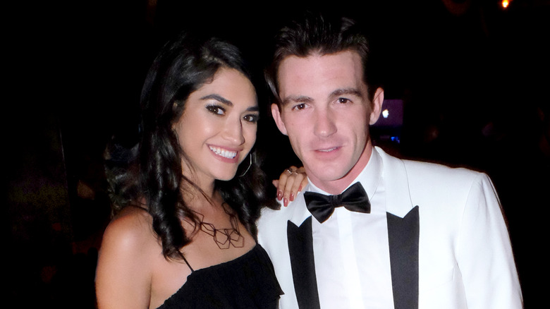 Drake Bell poses with Janet Von Schmeling