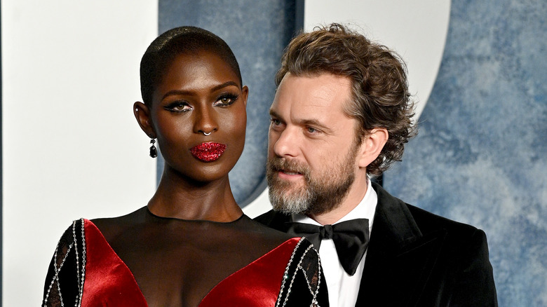 Jodie Turner Smith, posing with Joshua Jackson