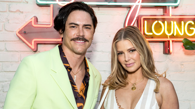 Tom Sandoval and Ariana Madix pose together