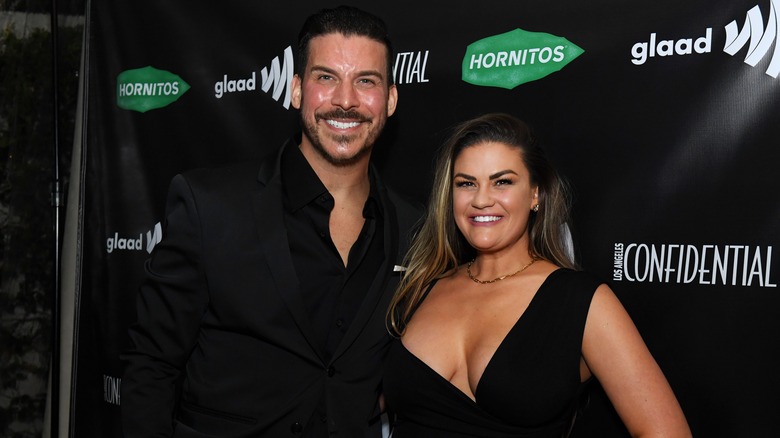 Jax Taylor and Brittany Cartwright wearing black outfits