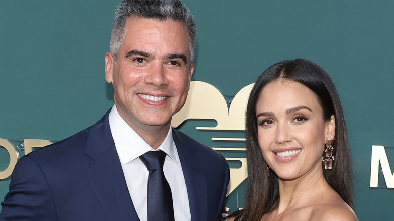 Cash Warren and Jessica Alba at the 16th Annual Golden Heart Awards