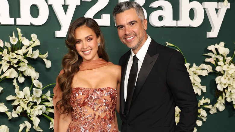 Jessica Alba and Cash Warren at the 2024 Baby2Baby Gala