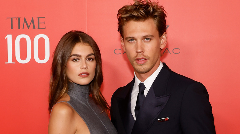 Kaia Gerber and Austin Butler at the Time100 2023 Gala