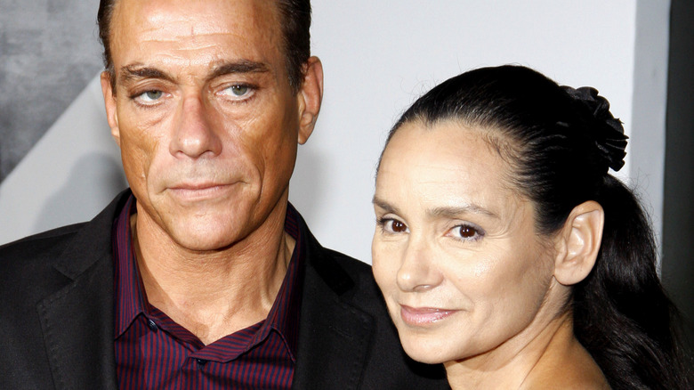 Jean-Claude Van Damme and Gladys Portugues together