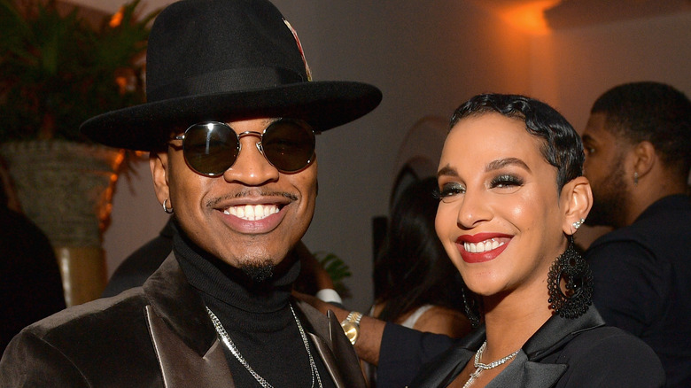 Ne-Yo with wife Crystal Renay