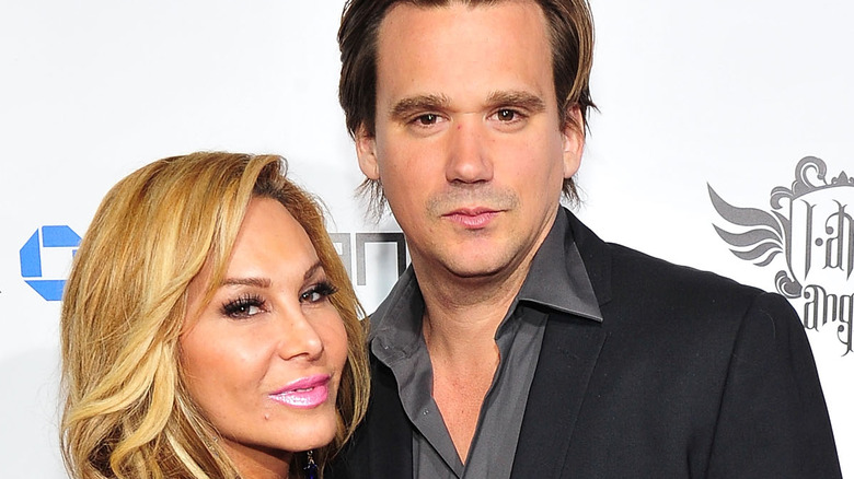 Adrienne Maloof and Sean Stewart posing