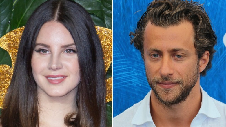 Lana Del Rey and Francesco Carrozzini at separate events