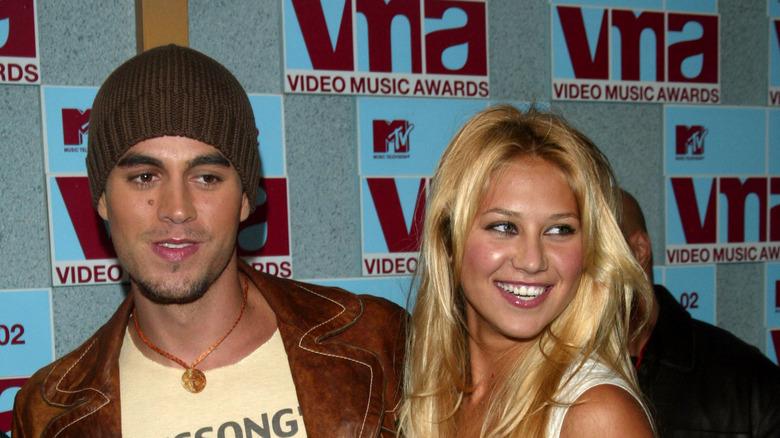 Enrique Iglesias and Anna Kournikova