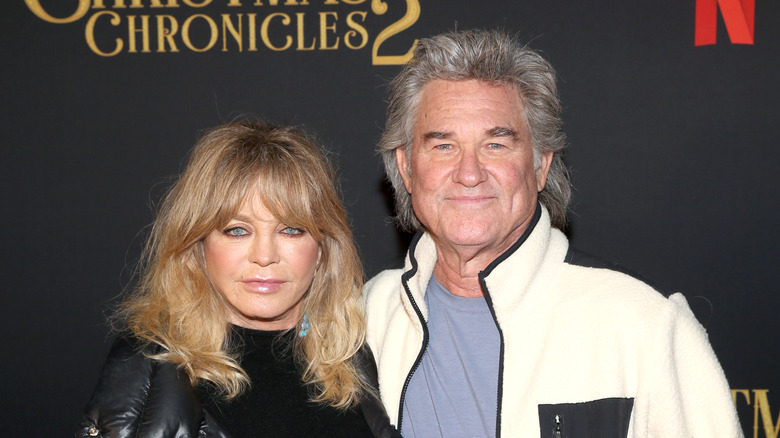 Goldie Hawn and Kurt Russell