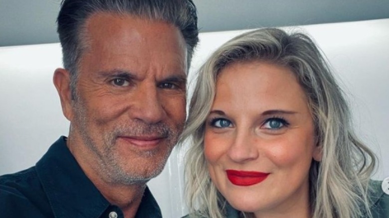 Lorenzo Lamas and Kenna Nicole Smith selfie