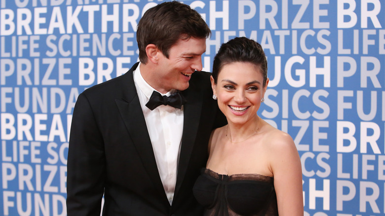 Ashton Kutcher and Mila Kunis