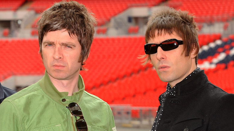 Noel Gallagher and Liam Gallagher