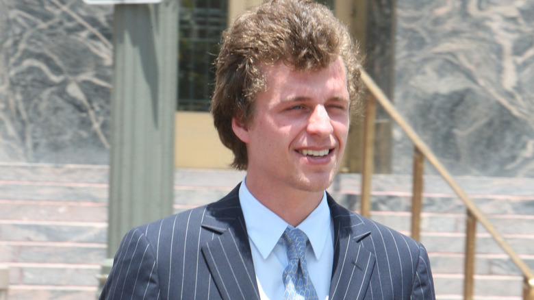 Conrad Hilton smiling