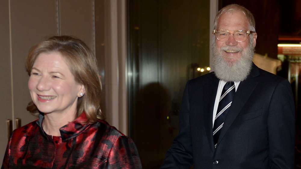 Regina Lasko and David Letterman