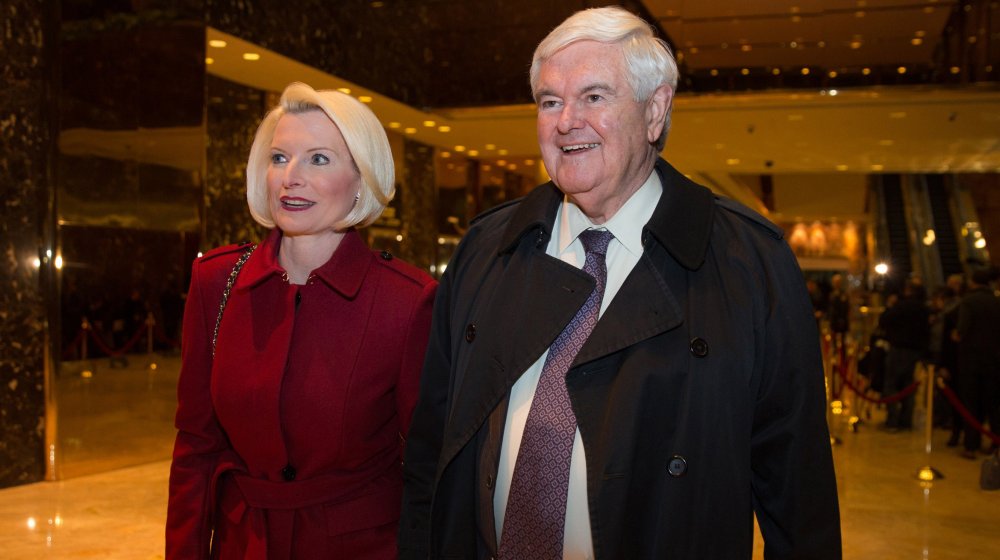 Callista Bisek Gingrich and Newt Gingrich