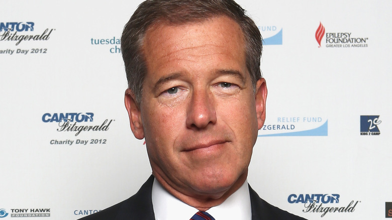 Brian Williams posing 