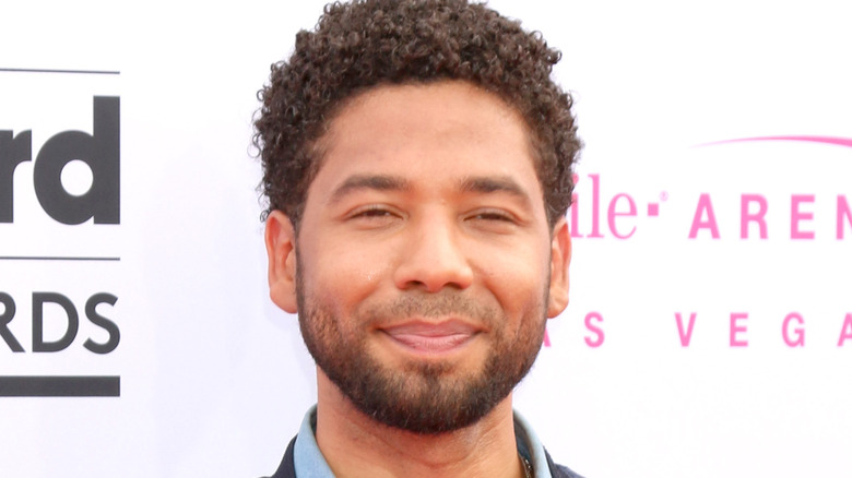 Jussie Smollett smiling 