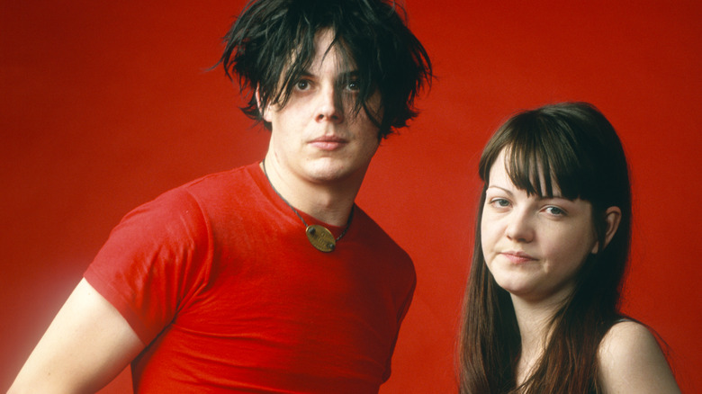 The White Stripes posing 