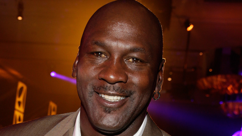 Michael Jordan at an event