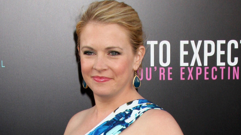 Melissa Joan Hart while pregnant.