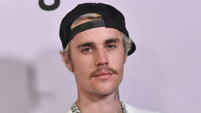 Justin Bieber mustache