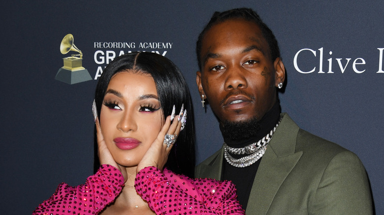 Cardi B with husband Offset