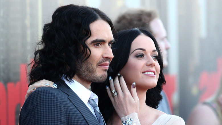 Russell Brand with ex Katy Perry