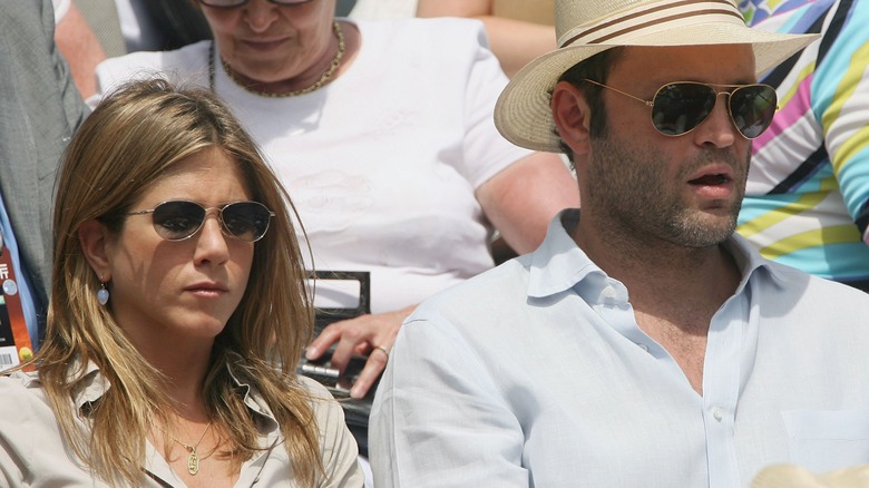 Jennifer Aniston and Vince Vaughn at an event