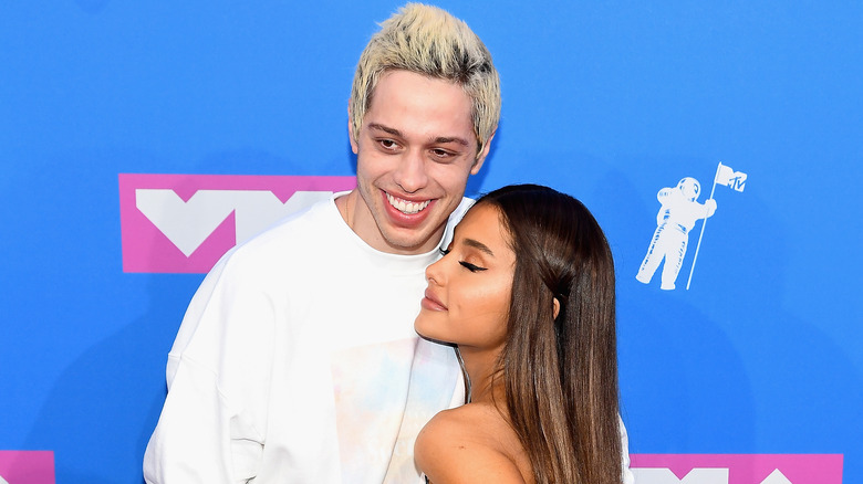 Pete Davidson and Ariana Grande