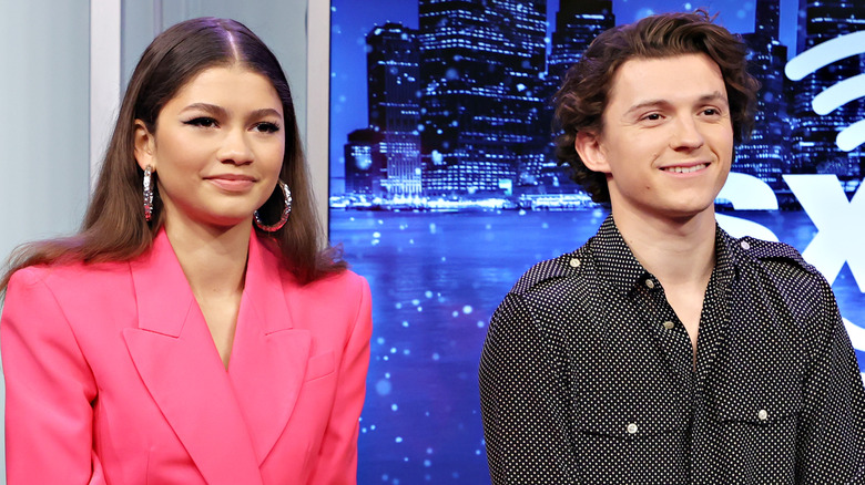 Zendaya and Tom Holland