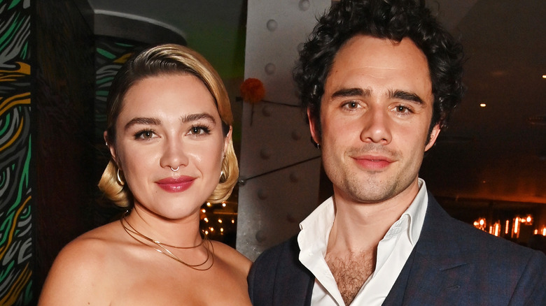 Florence Pugh and Toby Sebastian 