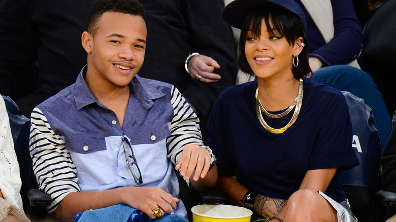 Rajad Fenty and Rihanna