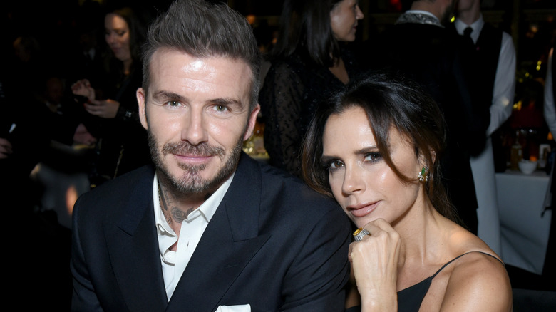 Victoria and David Beckham in 2018