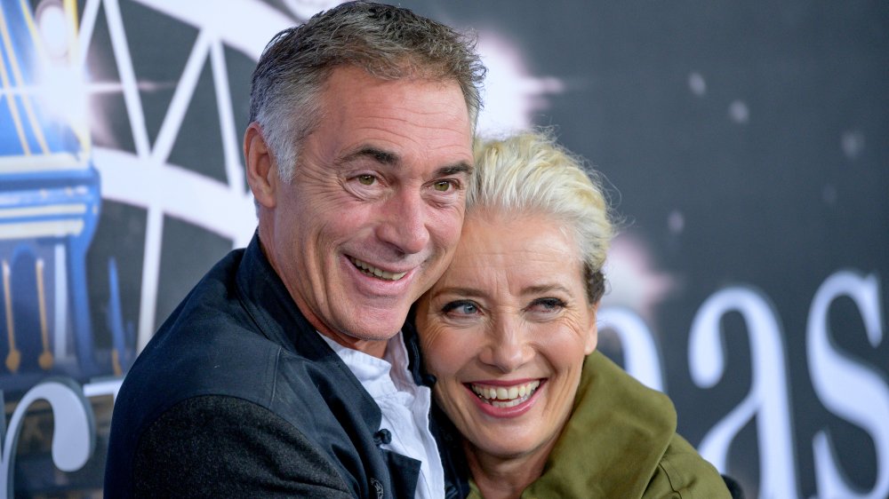Greg Wise and Emma Thompson at the Last Christmas New York premiere in 2019