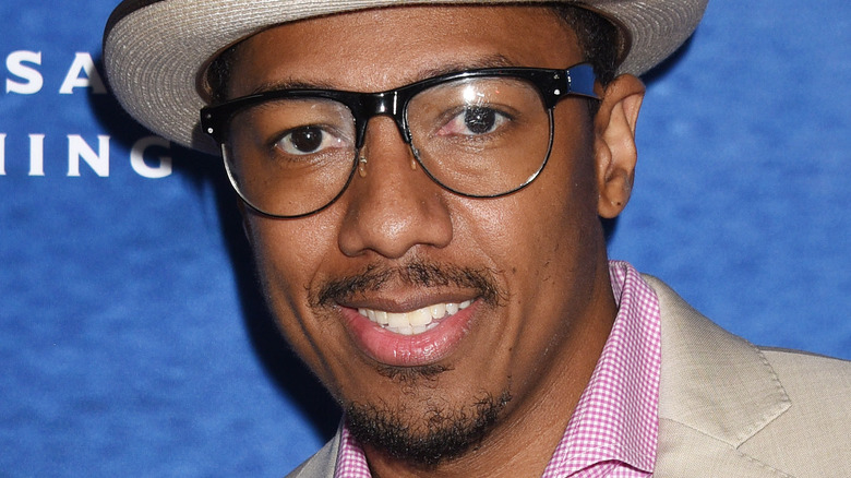 Nick Cannon smiling