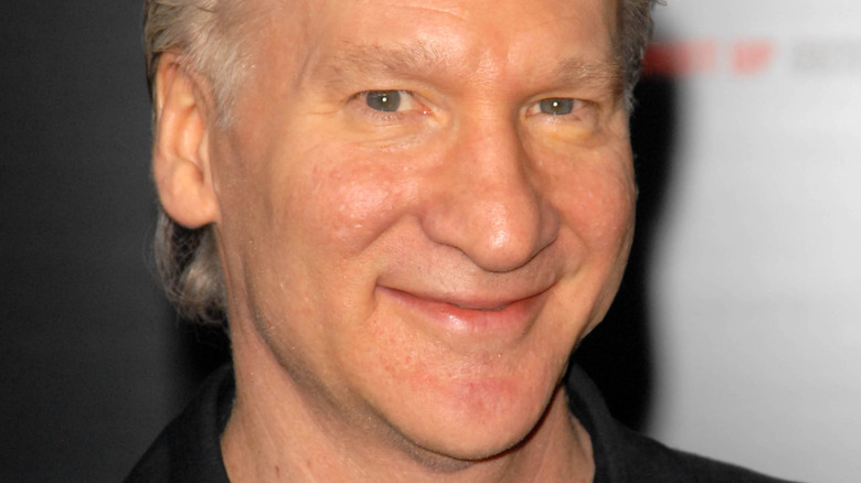 Bill Maher on the red carpet