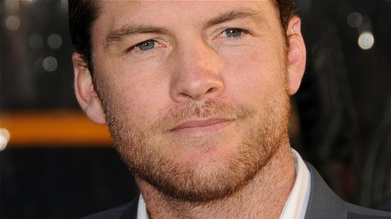 Sam Worthington on a red carpet