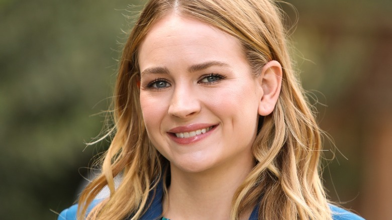 Britt Robertson smiling