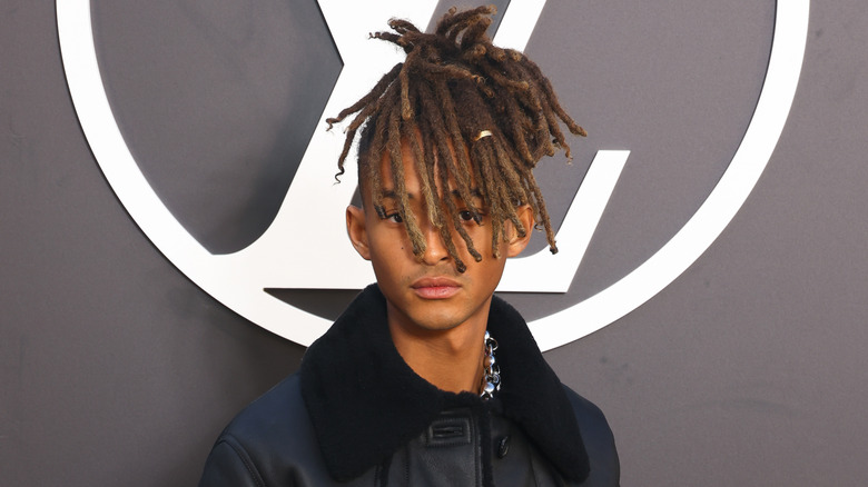 Jaden Smith posing