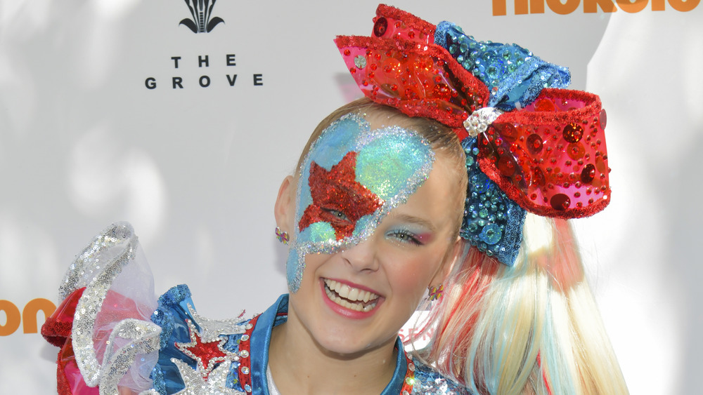 JoJo Siwa on the red carpet