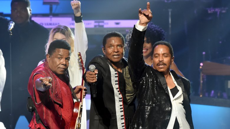 Tito Jackson, Marlon Jackson and Jackie Jackson