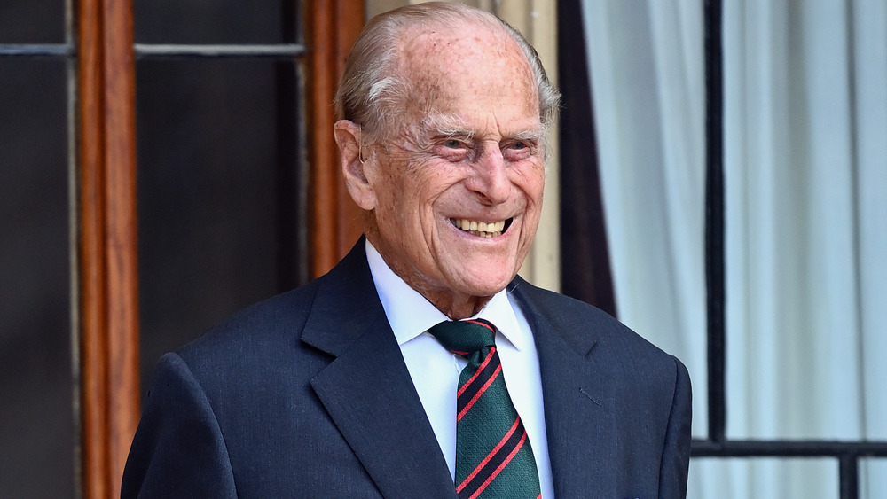 Prince Philip smiling