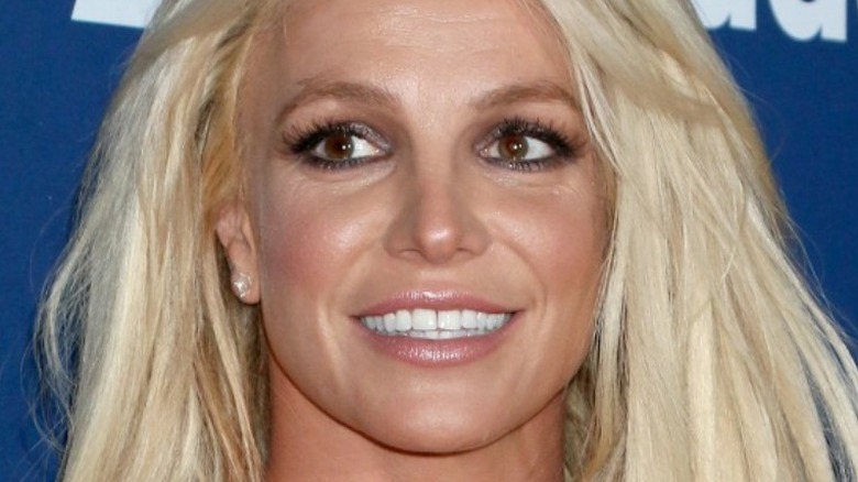 Britney Spears smiling